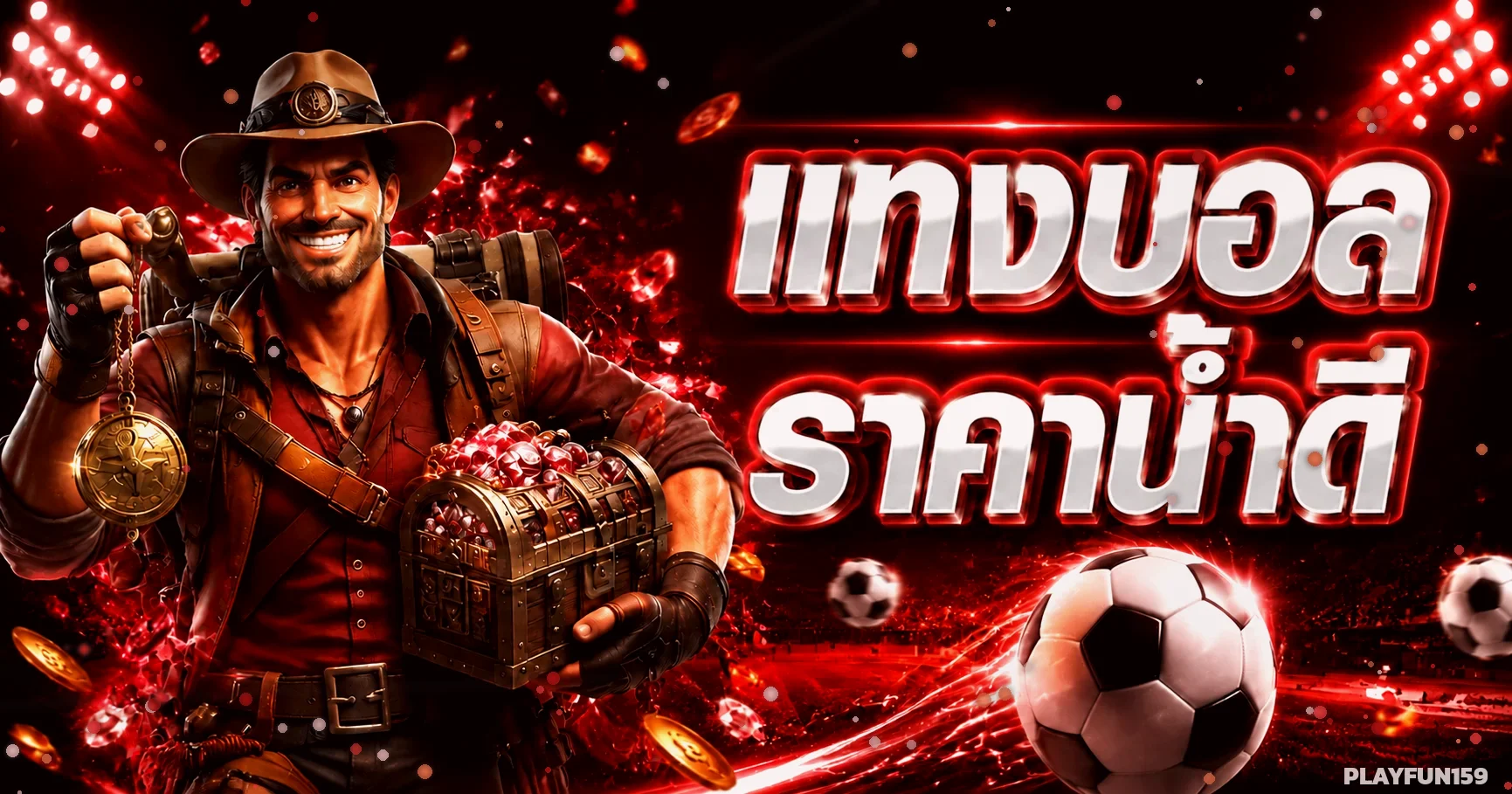 PLAYFUN159 คาสิโนออนไลน์ครบวงจร โปรโมชั่นสมาชิกใหม่ 200%